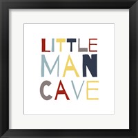 Framed Little Man Cave Primary Color Palette