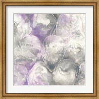 Framed Amethyst Circles II