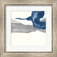 Framed Sapphire and Gray I