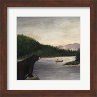Framed North Woods Bear II