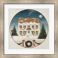 Framed Merry Lil House