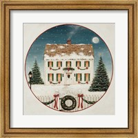 Framed Merry Lil House