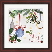 Framed Watercolor Christmas I