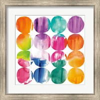 Framed Spring Dots Crop with White Border