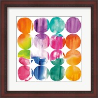 Framed Spring Dots Crop with White Border