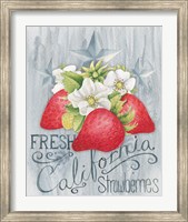 Framed American Berries I