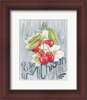 Framed American Berries III