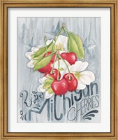 Framed American Berries III