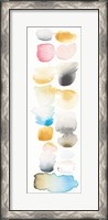 Framed Watercolor Swatch Panel II Bright