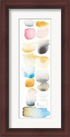Framed Watercolor Swatch Panel II Bright