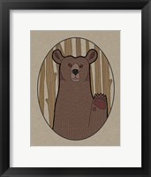 Forest Friends IV Framed Print