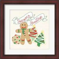 Framed 'Seasons Sweetings IV v2' border=