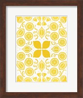 Framed Retro Lemon Otomi