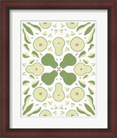 Framed Retro Pear Otomi