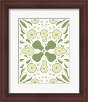 Framed Retro Pear Otomi