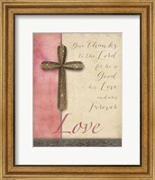 Framed Words for Worship Love