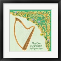 Framed 'Celtic Charm II' border=