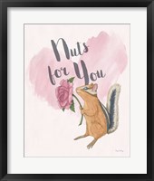 My Furry Valentine IV Framed Print