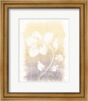 Framed Floral Silhouette II