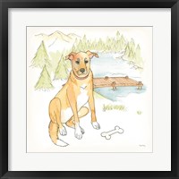 Dog Days of Summer Finley Framed Print