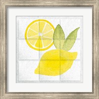 Framed Citrus Tile VI