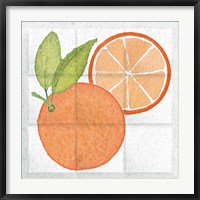 Framed Citrus Tile V