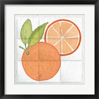 Framed Citrus Tile V