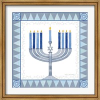 Framed Celebrating Hanukkah III