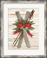 Framed Holiday Sports IV on Wood