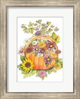 Framed Pumpkin Bouquet