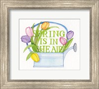 Framed Spring Saying III