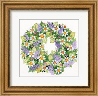 Framed Spring Wreath IV