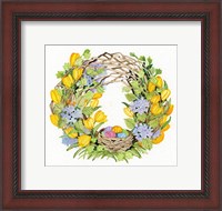 Framed Spring Wreath II