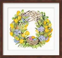 Framed Spring Wreath II