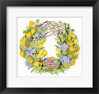 Framed Spring Wreath II