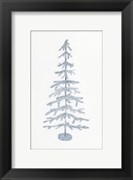 Framed Coastal Holiday Tree IV