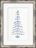 Framed Coastal Holiday Tree IV