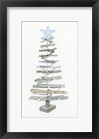 Framed Coastal Holiday Tree III