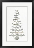 Framed Coastal Holiday Tree II