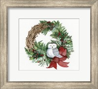 Framed Holiday Wreath II