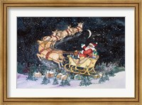 Framed Santas Ride