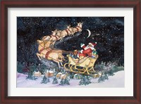 Framed Santas Ride