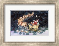 Framed Santas Ride