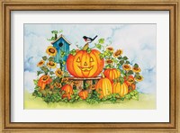 Framed Halloween Pumpkins