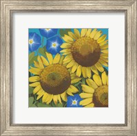 Framed Sunflower Time