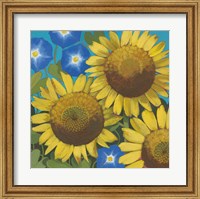 Framed Sunflower Time