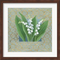 Framed Lilies of the Valley III