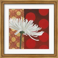 Framed Morning Chrysanthemum I