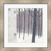 Framed Winters End Flurries