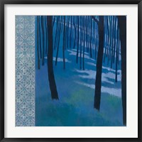 Framed Blue Path to the Edge of the Woods